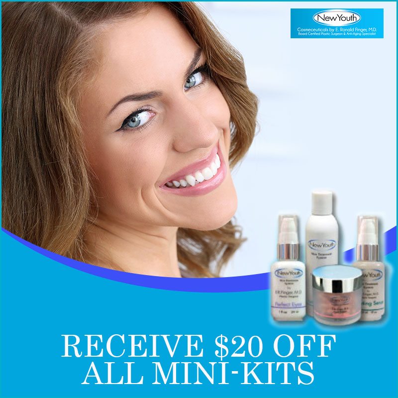June Skin Care Specials New Youth Skin Care Mini Kits