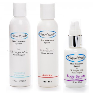 New Youth 3 Step fix for Spots- New Youth Skin Care Mini Kit for Hyper pigmentation 